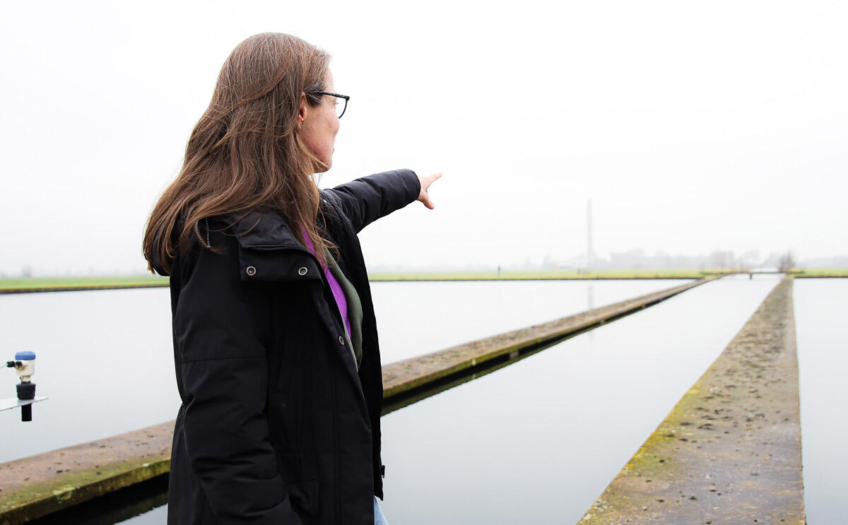 Floor bij pompstation Bergambacht